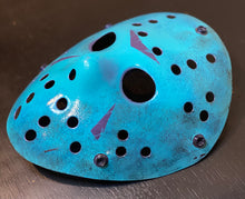 Load image into Gallery viewer, Retro NES with Battle Damage Hockey Mask