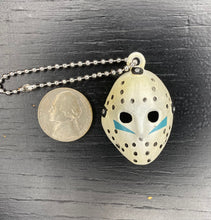 Load image into Gallery viewer, Part 5 Mini Hockey Mask Keychain
