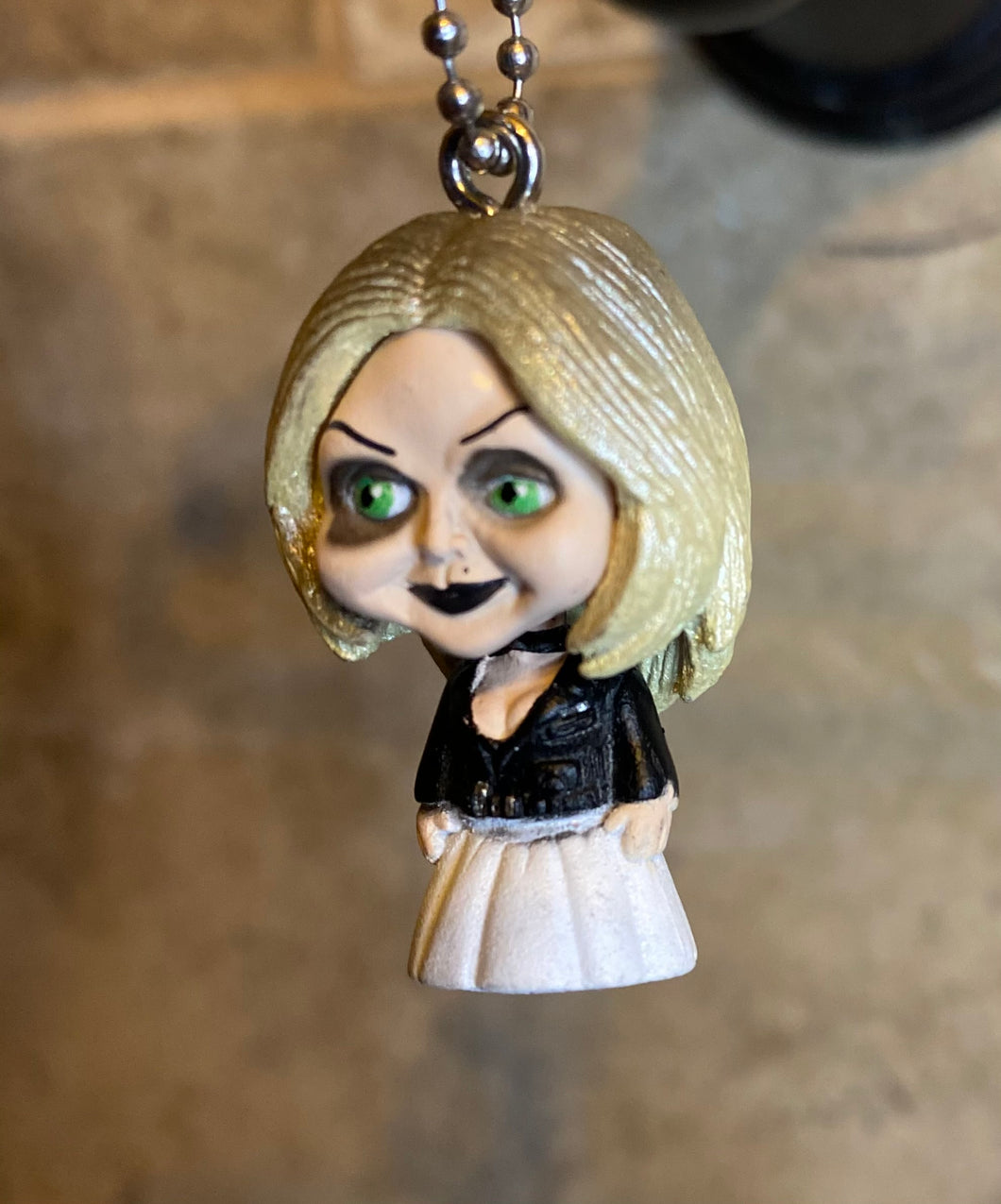 Evil Doll Mini Tiffany Keychain