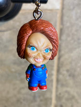 Load image into Gallery viewer, Evil Doll Mini Angry Good Guy Keychain
